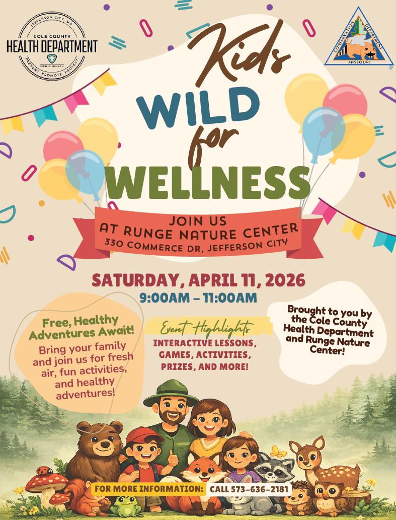 Kids Wild for Wellness Flyer 