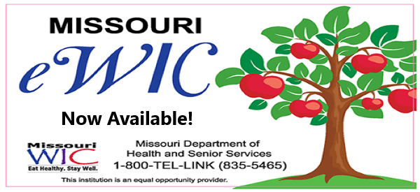 Missouri eWIC. Now Available! Decal
