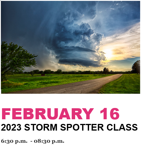 Storm Spotter Class February 16