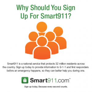 Why should you sign up for Smart911?