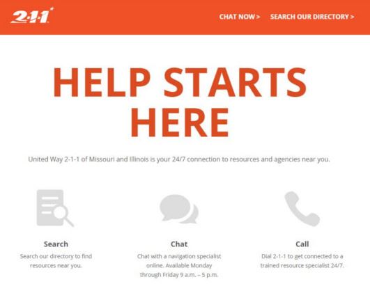 Call 211 Website